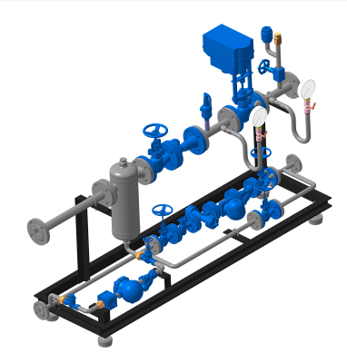 Узел подготовки и регулирования пара Гранстим КОП В Хабаровске