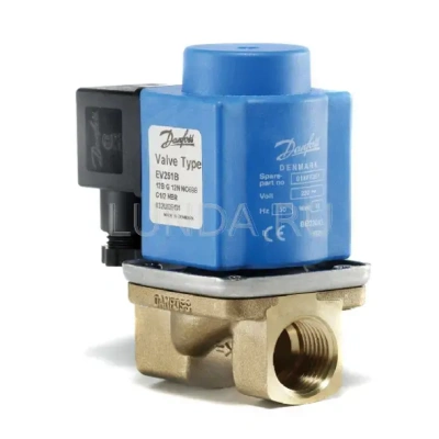 Клапан соленоидный EV251B с принудительным подъемом, c катушкой, Danfoss В Хабаровске