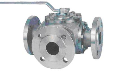 Кран шаровой трехходовой Pekos P86, фланцевый В Хабаровске