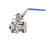 Шаровой кран ADL BV17 ISO резьбовой из нержавеющей стали В Хабаровске