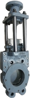 Задвижка шиберная ABRA-KV-03 с ISO фланцем / Редуктором В Хабаровске
